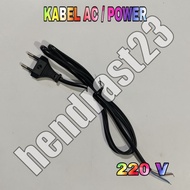 POWER CABLE 220V AC CABLE/ BUTTON CABLE/ / kabel listrik
