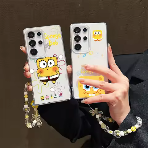 For Huawei Y9S P30 P40 P50 P50E P60 Art Pura 70 80 Pro Plus Lite Ultra Cartoon SpongeBob Patrick Sta