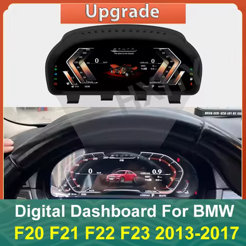 Car LCD Digital Cluster Virtual Cockpit SpeedMeter Dash For BMW 1 2 Series F20 F21 F22 F23 2013-2017