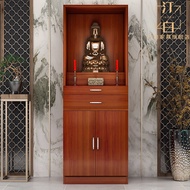 BW-6💚Ruisi Junbo Buddha Shrine Clothes Closet Altar Home Modern Style Buddha Cabinet Buddha Worship Table God of Wealth