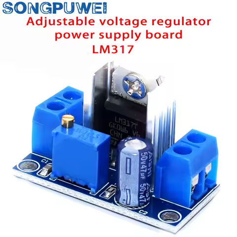 LM317 DC-DC Converter Buck Step Down Circuit Board Module Linear Regulator LM317 Adjustable Voltage 