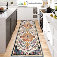 SEA CHOICE Boho Hallway Carpet 60x180cm – Vintage Anti-Slip Floor Carpet, Washable, Runner Rug