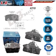 SUZUKI JIMNY/SAMURAI SJ410/13  1.0,1.3 / SUZUKI VITARA SE416 1.6 - FRONT BREAK PAD A17121