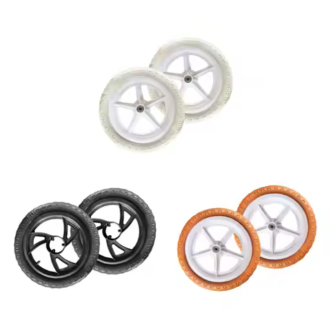 2x Balance Replacement Bike Wheels Strong Grip Smoother Low Noise Part EVA Foam