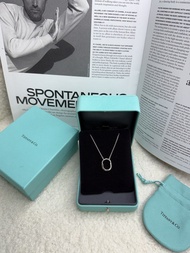 99新Tiffany Lock系列項鍊 18K白金