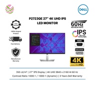 Dell P2723QE 27" USB-C 4K UHD IPS LED Monitor (3840 x 2160) Colour Support 1.07 billion colours