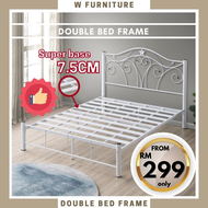 WFurniture Metal Double Bed Frame/Katil Kelamin Besi/Katil Queen Besi/Queen Bed Frame/Double Bed/Super Base