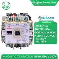 MAGNETIC CONTACTOR SN-50 220V 380V / AC KONTAKTOR SN 50 220VAC 380 VAC