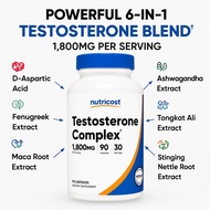 Nutricost Men Vitality Support Complex Supplement 90 Count for Men's Vitality | USA Origin Men's Wel
