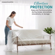 [NEW] Transparent Disposable Waterproof Bed Cover  Furniture Protector Dustproof Mattress Sheet for 