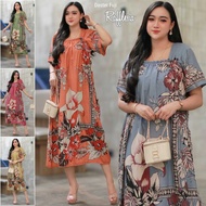 Latest Jumbo Fuji Daster with Raflesia Floral Motif