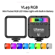 ULANZI VL49 RGB/Video Light/Portable RGB Lamp/Lighting Studio (Second LIKE NEW)