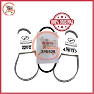 FAN BELT AIRCOND BELT ORIGINAL PERODUA VIVA 1.0 POWER STEERING (3PK525)(4PK715)(2290)(SET)