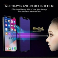 LAYAR [a] Ceramic Film Anti Blue Light 16 Promax 16e 15 Pro 14 Plus 13 Mini 12 11 X Xr Xsmax 8 Plus 