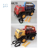 Mainan Mobil-mobilan Anak Truk Longging Kayu/ Truk Kayu AK78