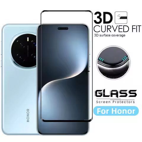 Full Cover Glass For Honor Magic 7 Pro Screen Protector Magic 7 Pro Tempered Glass 3D Protective Pho