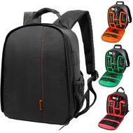 Profesional Photographer Bag Waterproof Digital Camera DSLR Event Business Backpack Lens Beg Sandang