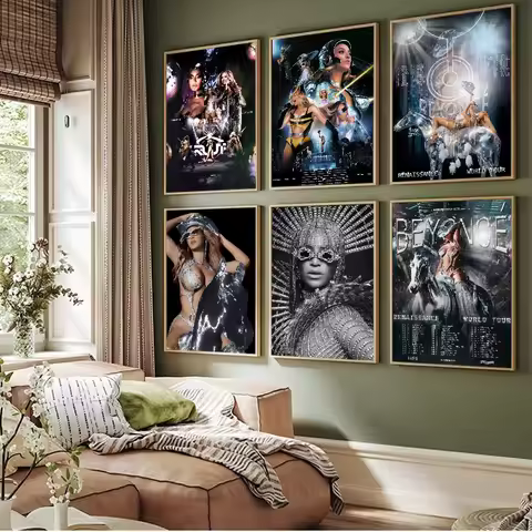 Beyonce Renaissance 5D Diamond Painting Kit DIY Handcraft Art Full Round/Square Drill Rome Decor Gif