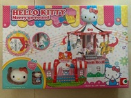Hello Kitty 玩具 旋轉木馬 積木 sanrio 全新正版