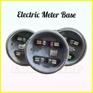 ▗ ✩ ➦ Electrical Meter Round Meter Base (Size: 1/2''  3/4''  1'' )