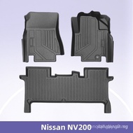 Suitable for Nissan Nissan NV200 Right Rudder 3D All-Weather Material TPE Car Foot Mat Trunk Mat