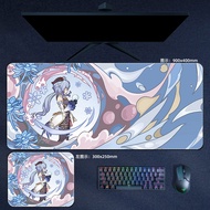 Genshin Impact Mouse Pad Arlechinno Chiori Ganyu Itto Ayaka Mousepad Genshin Computer Pad Anime PC G