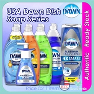 Dawn EZ-Squeeze Platinum Dish Washing Liquid Dish Soap l Ultra Antibacterial Orange & Apple