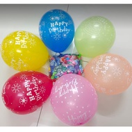 HAPPY BIRTHDAY PRINTED BALLOON BAG 25C