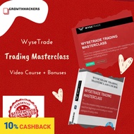 [Cheapest in Shopee] Wysetrade Trading Masterclass Trading Course {FULL COURSE+ VIDEO}