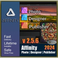 Affinity Photo | Affinity Designer | Affinity Publisher v2.5.6 (Latest Nov 2024)