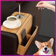 [biylwkyl] Couch Cup Holder Bedside Holder Wooden Hanging Storage Bag Couch Home with Cup