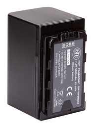 VW-VBD58 Battery for Panasonic AG-VBR59, BGH1, HC-X1, HC-X1500, HC-X2000, AG-CX10, AG-CX350, AG-UX18