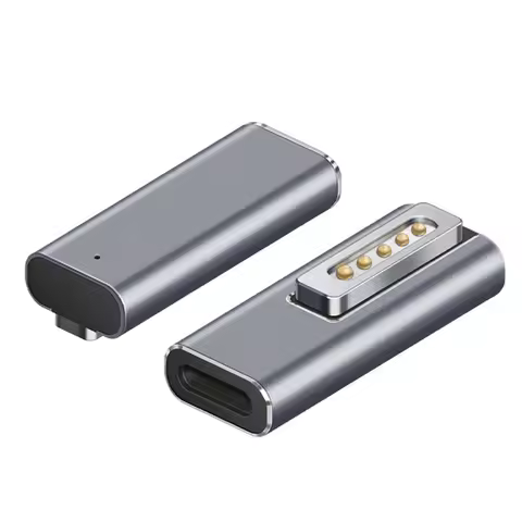 Type C Female PD Adapter for MacBook Air/Pro USB C Magnet Plug Converter
