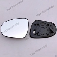 กระจกมองหลังรถสำหรับ LEXUS CT200h 2012 -2022 BSM อุ่นมุมมองด้านข้างอะไหล่ภายนอกเลนส์ด้านซ้ายขวา
