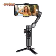 YOLANDA Gimbal Stabilizer, Face Tracking Portable 3-Axis Handheld,  Multifunctional Anti-shake Folda