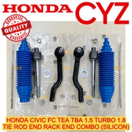 Combo Set HONDA CIVIC FC TEA TBA 1.5 TURBO 1.8 NO TURBO Tie Rod End / Rack End / Steering Boot