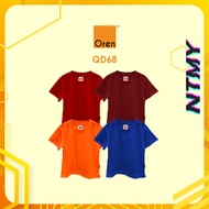 NTMY Oren Sport Quick Dry Children T-Shirt Lightweight Microfiber Crew Neck Kids Size QD68