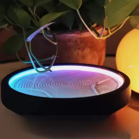 Dynamic sand painting table Mini sand painting robot Decompression table ornament Dynamic sand paint