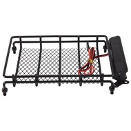 for MN D90 D91 D99 MN90 MN99S 1/12 RC Car Upgrade Parts Metal Luggage Carrier Tray Roof Rack with LE