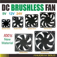 DC FAN 5V 12V 24V 4CM 5CM 6CM 7CM 8CM 9CM 4X4 5X5 6X6 7X7 8X8 9X9 [PREMIUM]