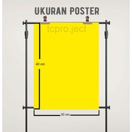 Custom Poster Without frame Art Paper 40 x 30 Lamination