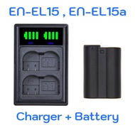 แบตเตอรี่ แท่นชาร์จ Nikon EN-EL15 Camera Battery and Charger for Z8 Z7 Z6 D7500 D7200 D810 D800 D610