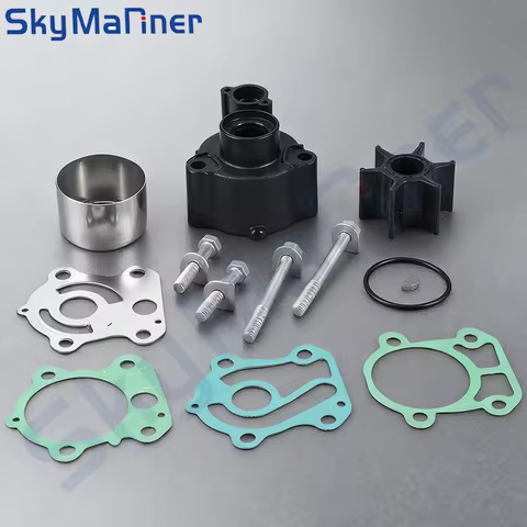 Water Pump Repair Kit 67F-W0078 for Yamaha 4-Stroke 75/80/90/100HP Outboard Motor 67F-W0078-00-00 18