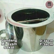 DANDANG MIE AYAM UK 34 Free Centong kuah & Jaring Mie