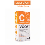 VOOST Vitamin C Effervescent Vitamin Supplement 40 tabs