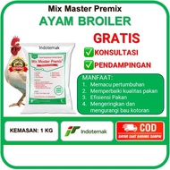 Terlaris MIX MASTER PREMIX BROILER - Suplemen Pakan Untuk Ayam Broiler