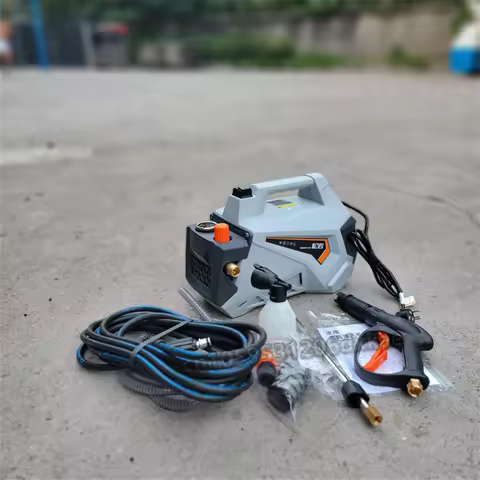 220V Household High-Pressure Car Washing Machine Portable Car Washing Machine Electric High-Pressure