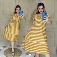 [PROMO] MODERN ARABIC DRESS | ELSA STRIPE DRESS | RAYON Arabic housedress | ZEMMA ARABIC DRESS