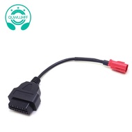 OBD Motorcycle Cable for Honda Yamaha Suzuki BENELLI 6 Pin Plug Cable Diagnostic Cable 6Pin to OBD2 