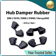( 4 Pcs / Set ) Hub Damper Rubber Kawasaki ER6 N Versys650 Versys 650 ZX 10R 10 R ZX10 ZX10R Z800 Z